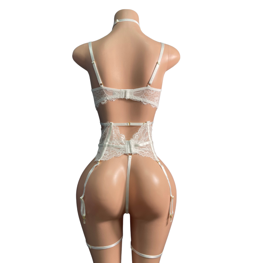 Sexy 3pc Lingerie Set #020