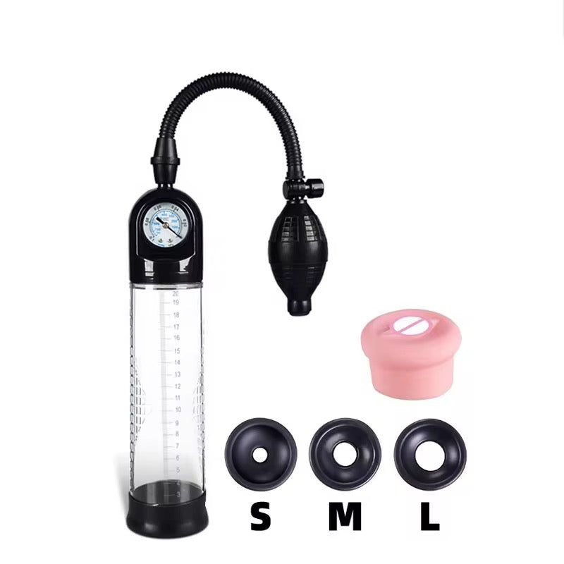 Penis Enlargement Pump (Pressure Gauge) -#003