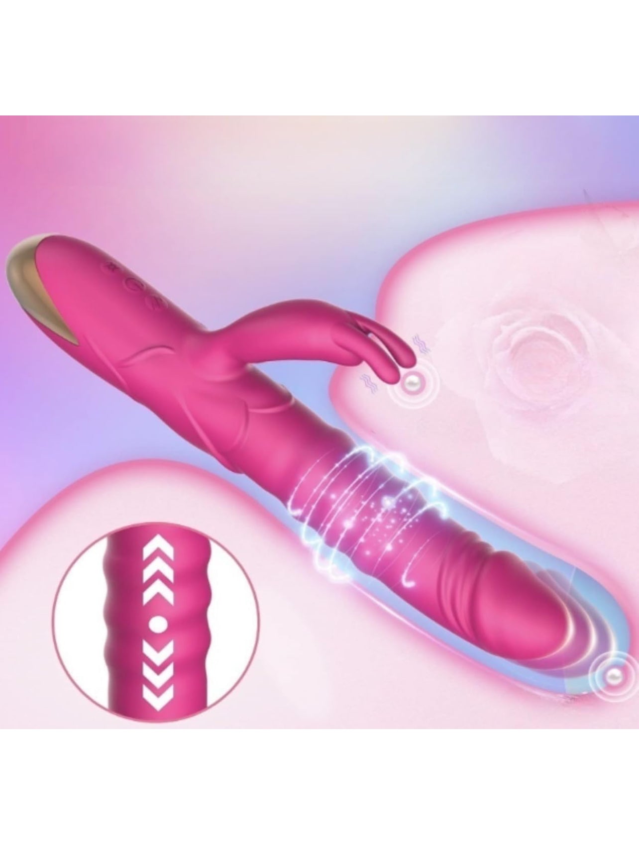 Rabbit Wand Dildo