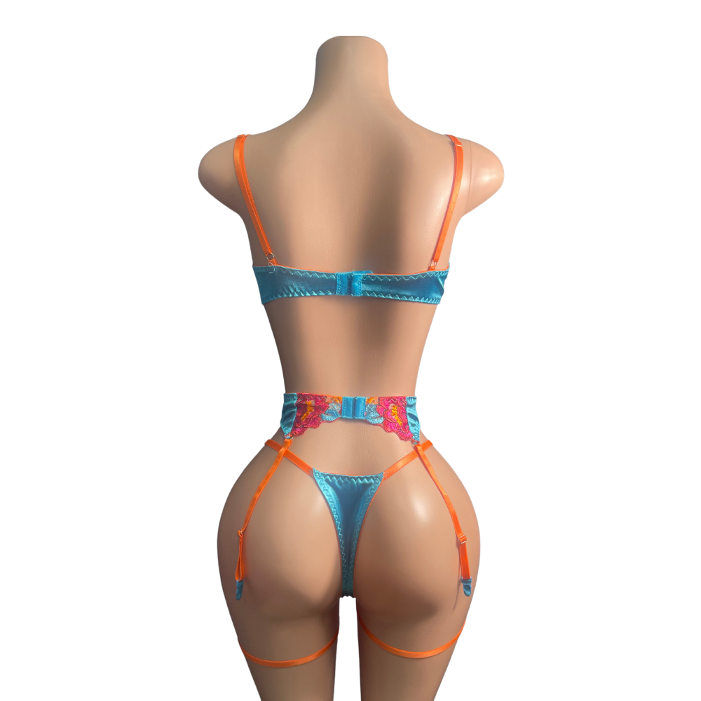 Sexy 3pc Lingerie Set #012