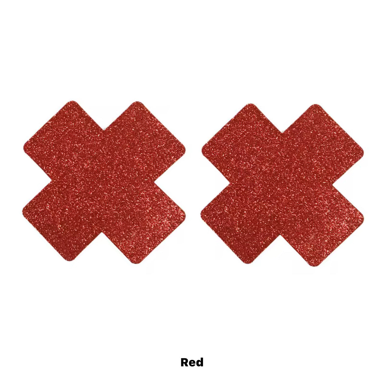Glitter Cross Nipple Pasties