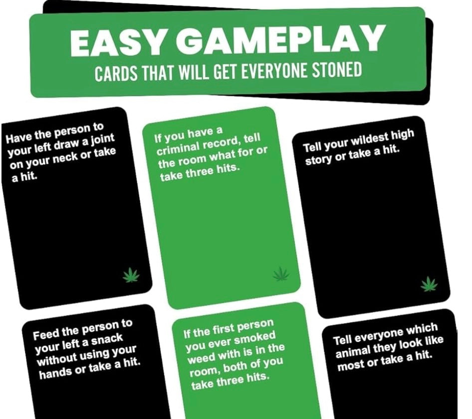 Do Or Smoke (Win Or Get Baked) Card Game