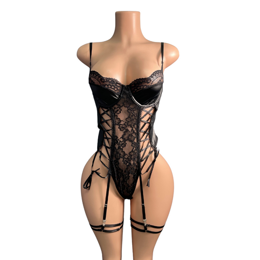 Sexy Fitted Bodysuit Lingerie Set  #029
