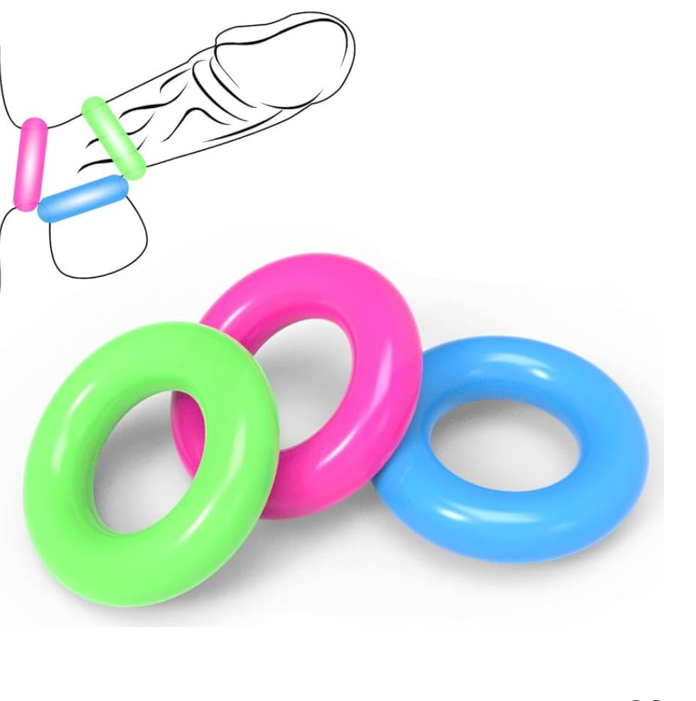 Glow-In-The-Dark Cock Rings