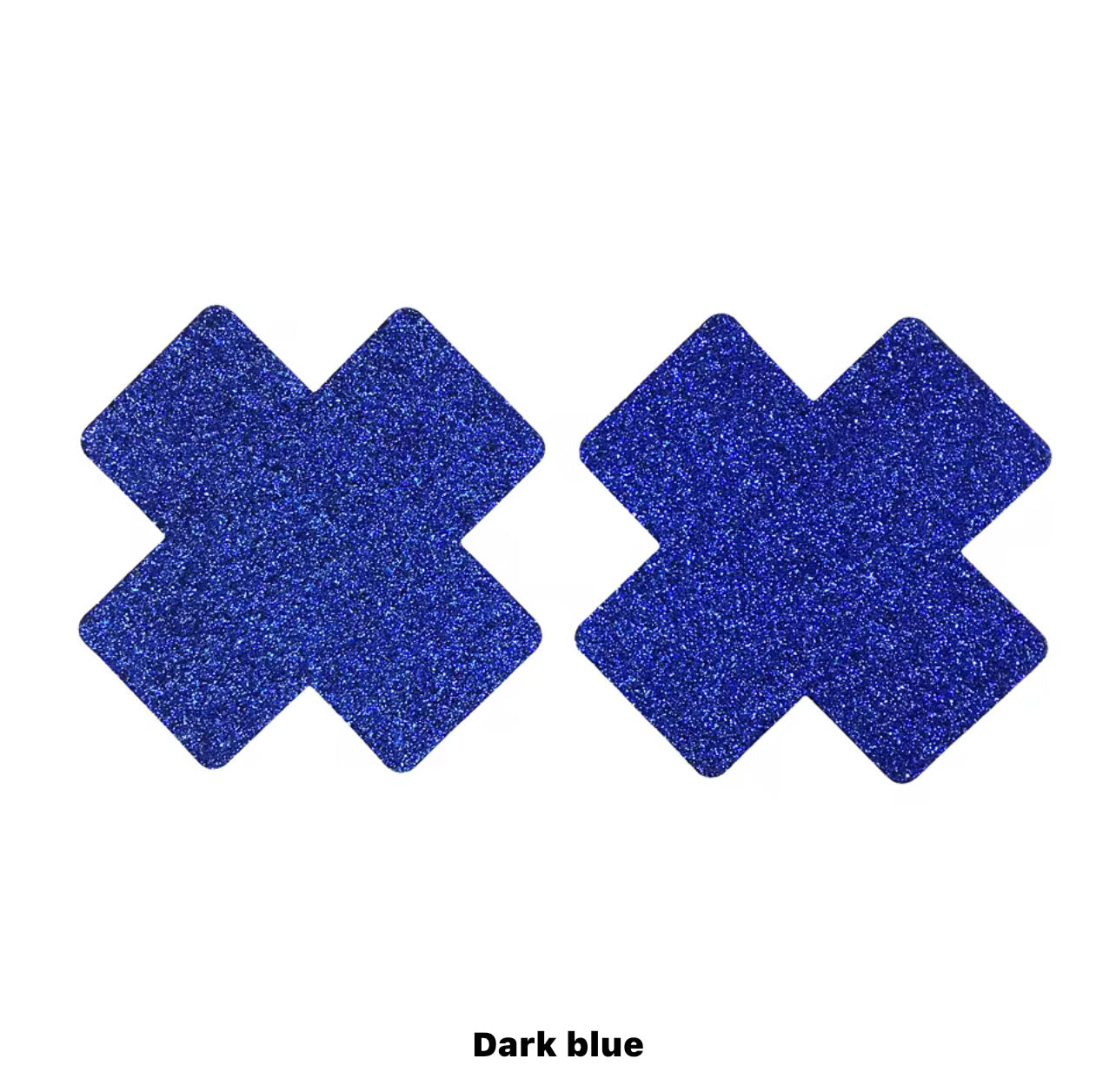 Glitter Cross Nipple Pasties
