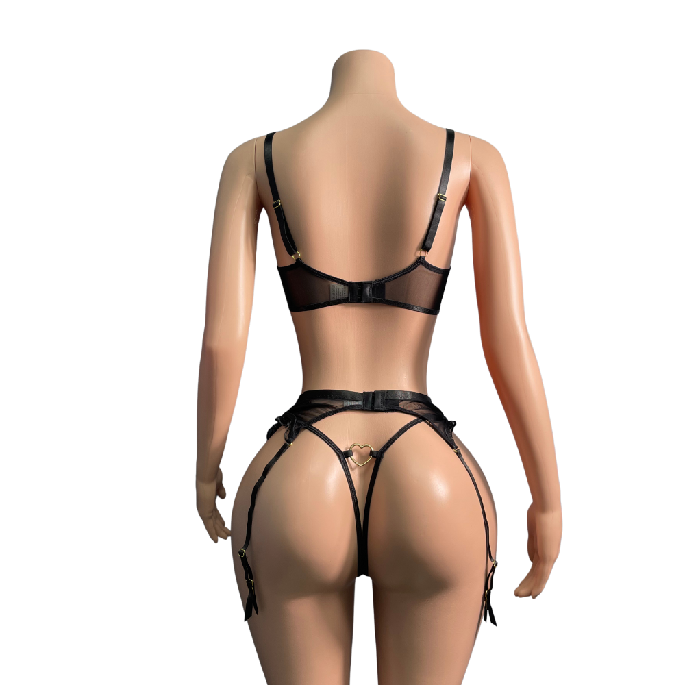 Sexy 3pc Lingerie Set #022