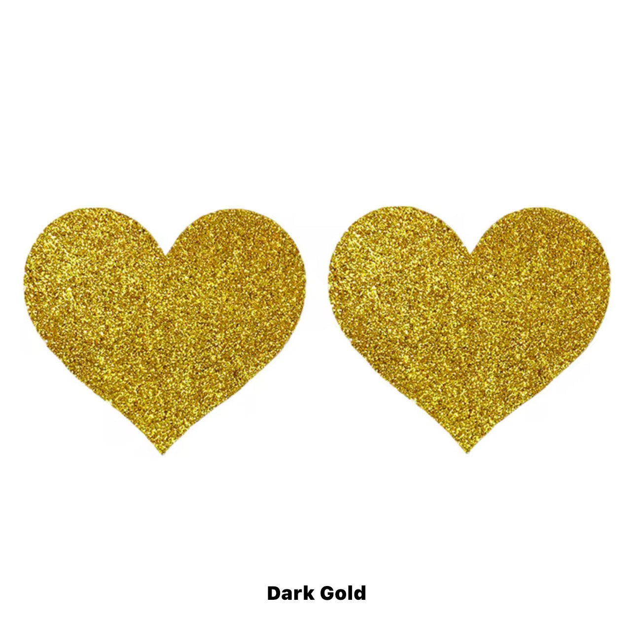 Glitter Heart Shaped Nipple Covers