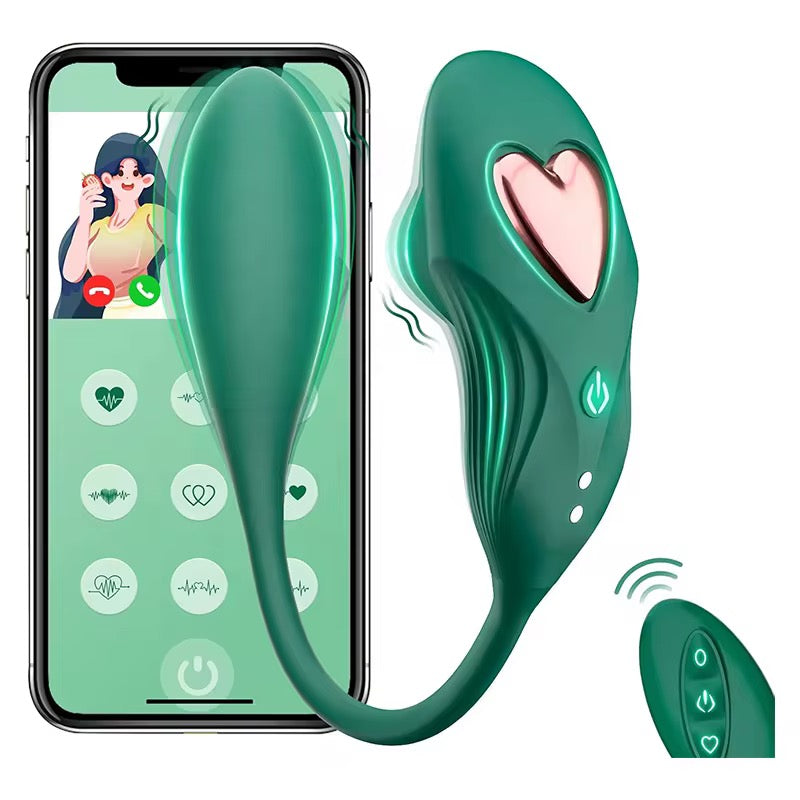 G-spot Wearable Vibrating Panty Toy with Remote & App