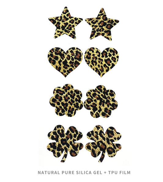 Tiger Print Nipple Pasties