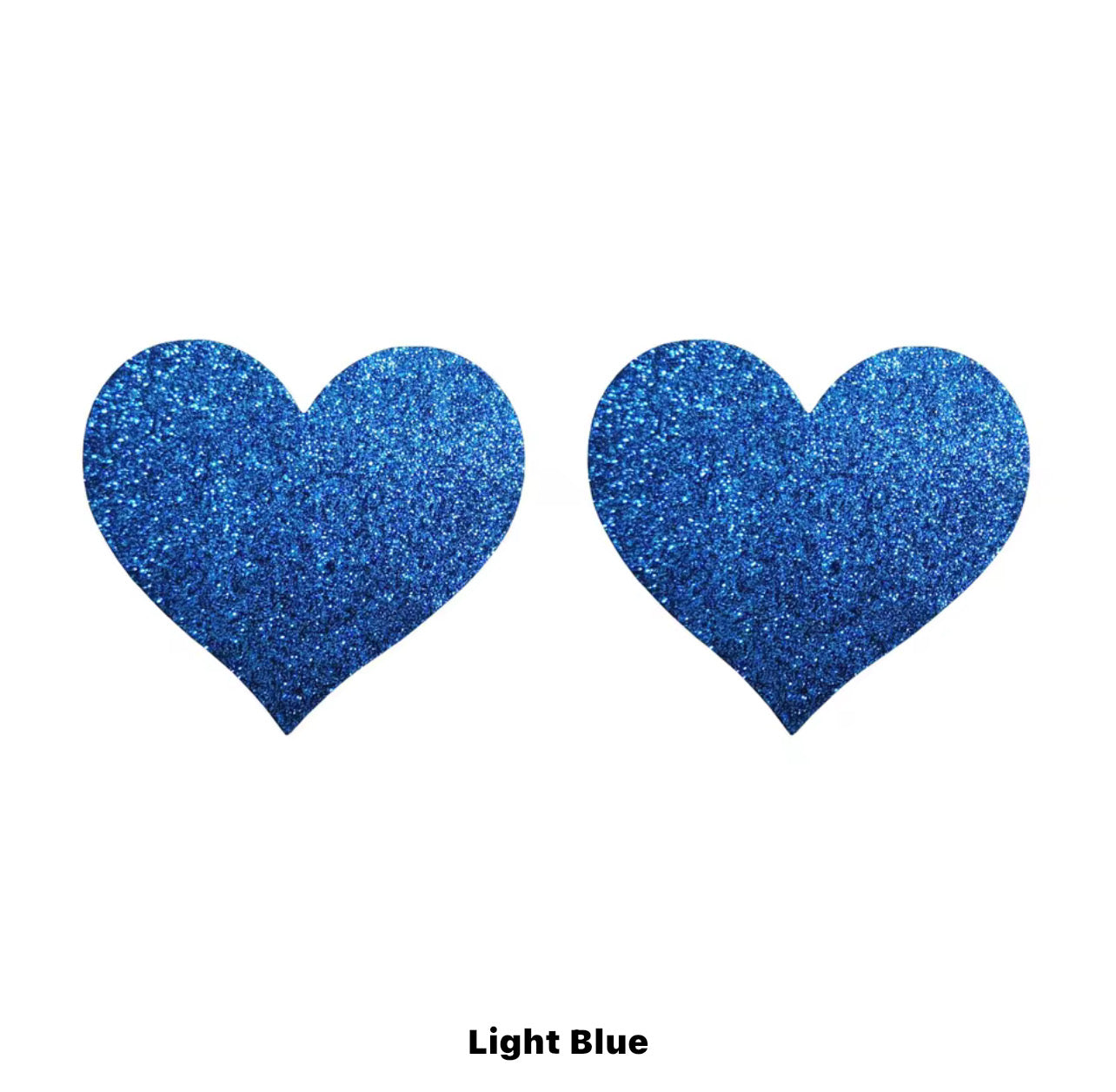 Glitter Heart Shaped Nipple Covers