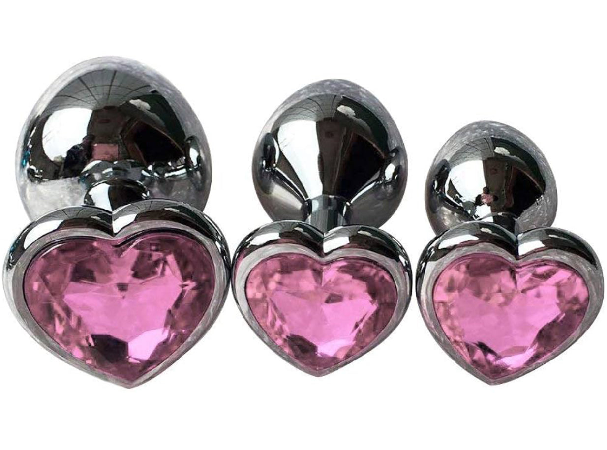 Heart Jem Shaped Butt Plug