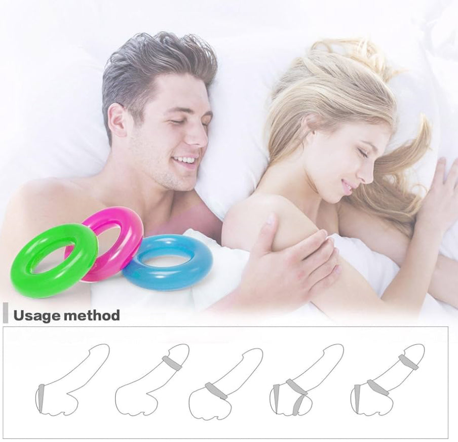 Glow-In-The-Dark Cock Rings