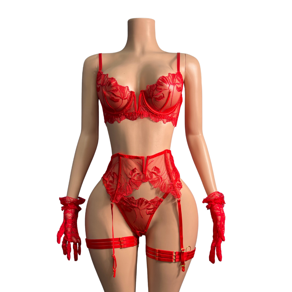 Sexy 3pc Lingerie Set #026
