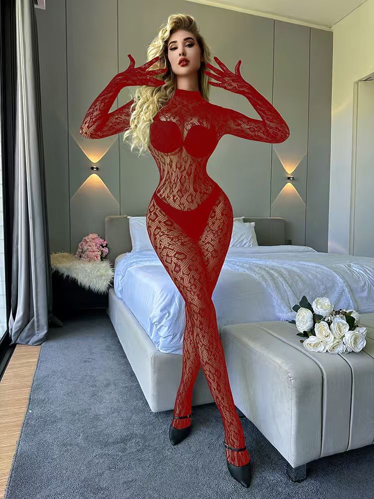 Lace Bodysuit -#001