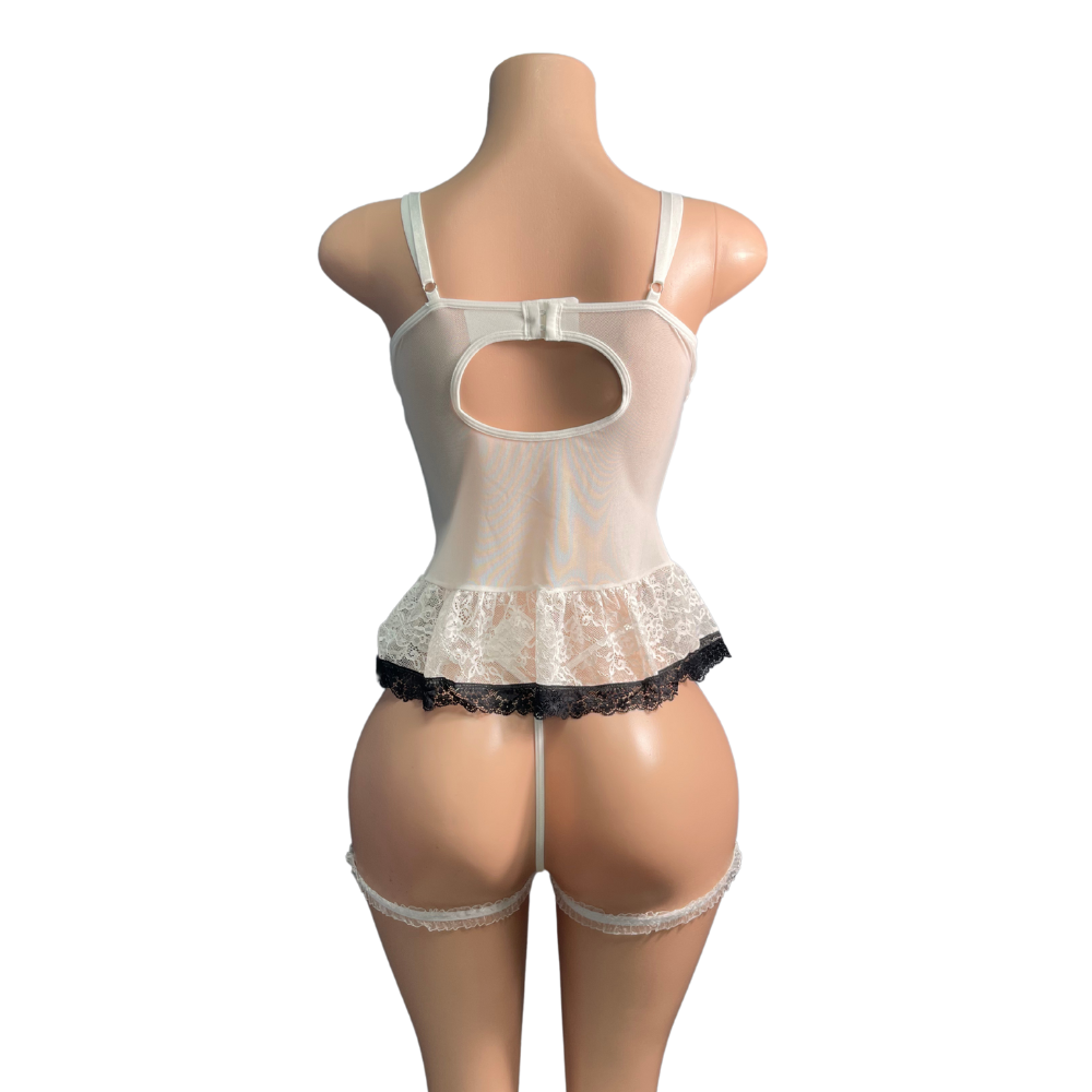 Sexy 2pc Corset Lingerie Set #033