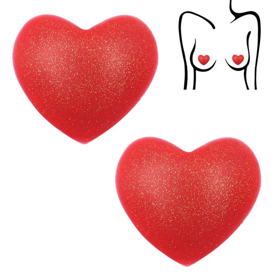 Silicone Reusable Red Nipple Covers