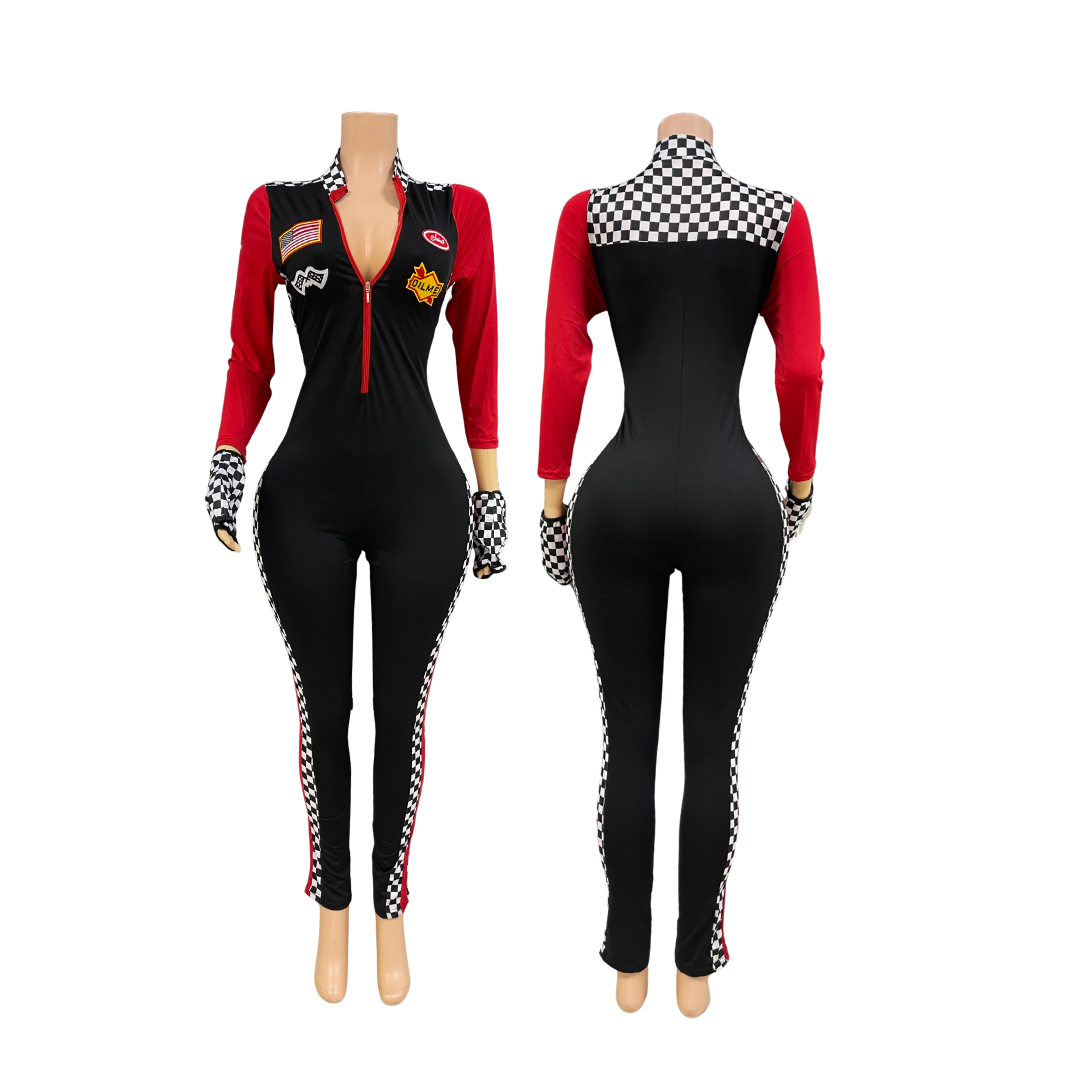 Sexy Race Car Driver Halloween Costume