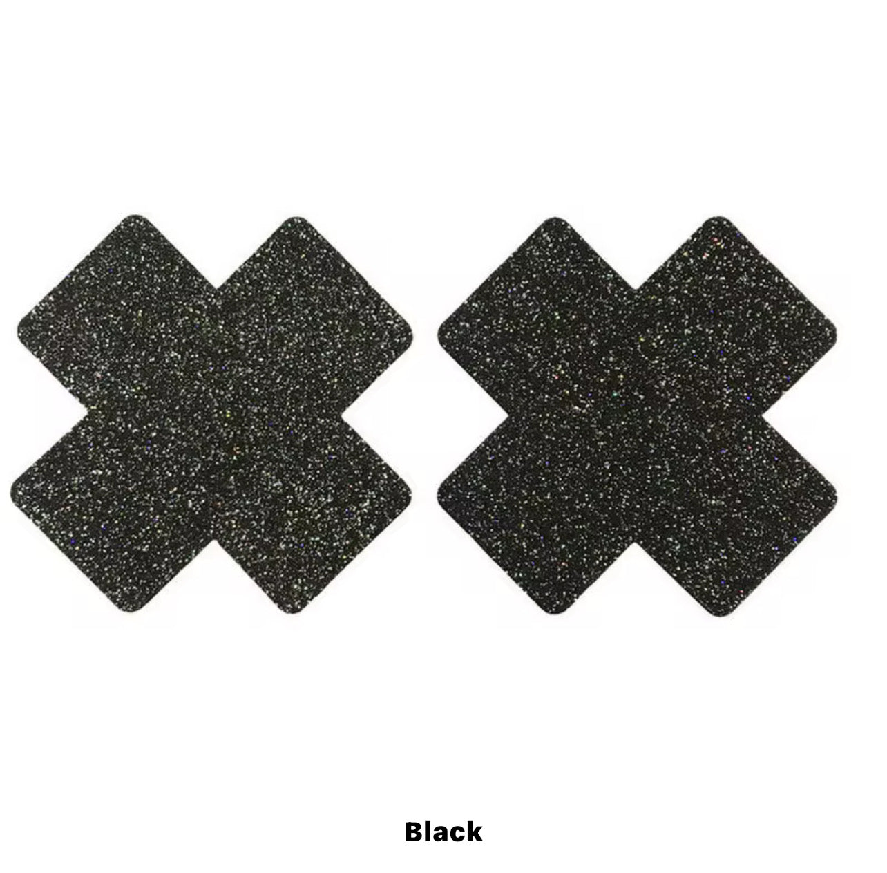 Glitter Cross Nipple Pasties