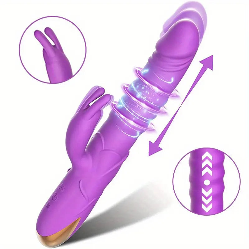 Rabbit Wand Dildo