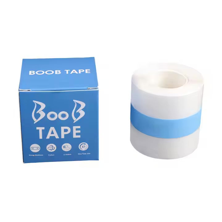 Transparent Invisible Bra Nipple Covers Clear Breast Lifting Boob Tape With Box