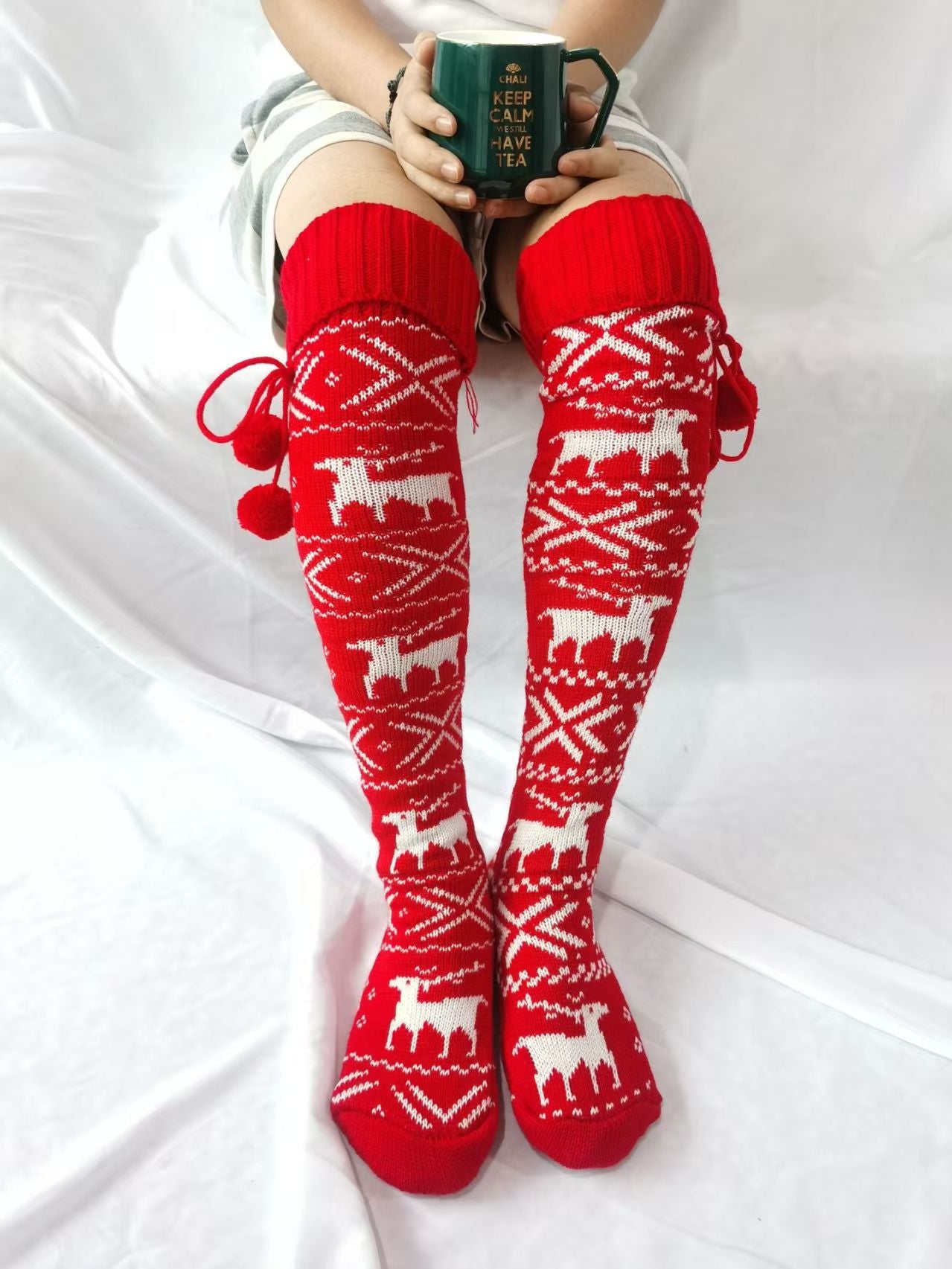Christmas Long socks #CM043