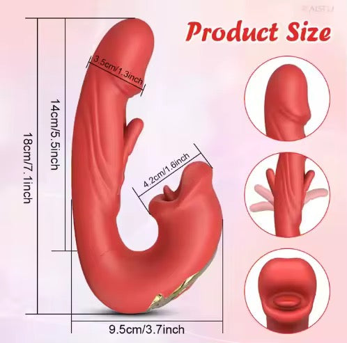 Tongue Licking Vibrator - #001