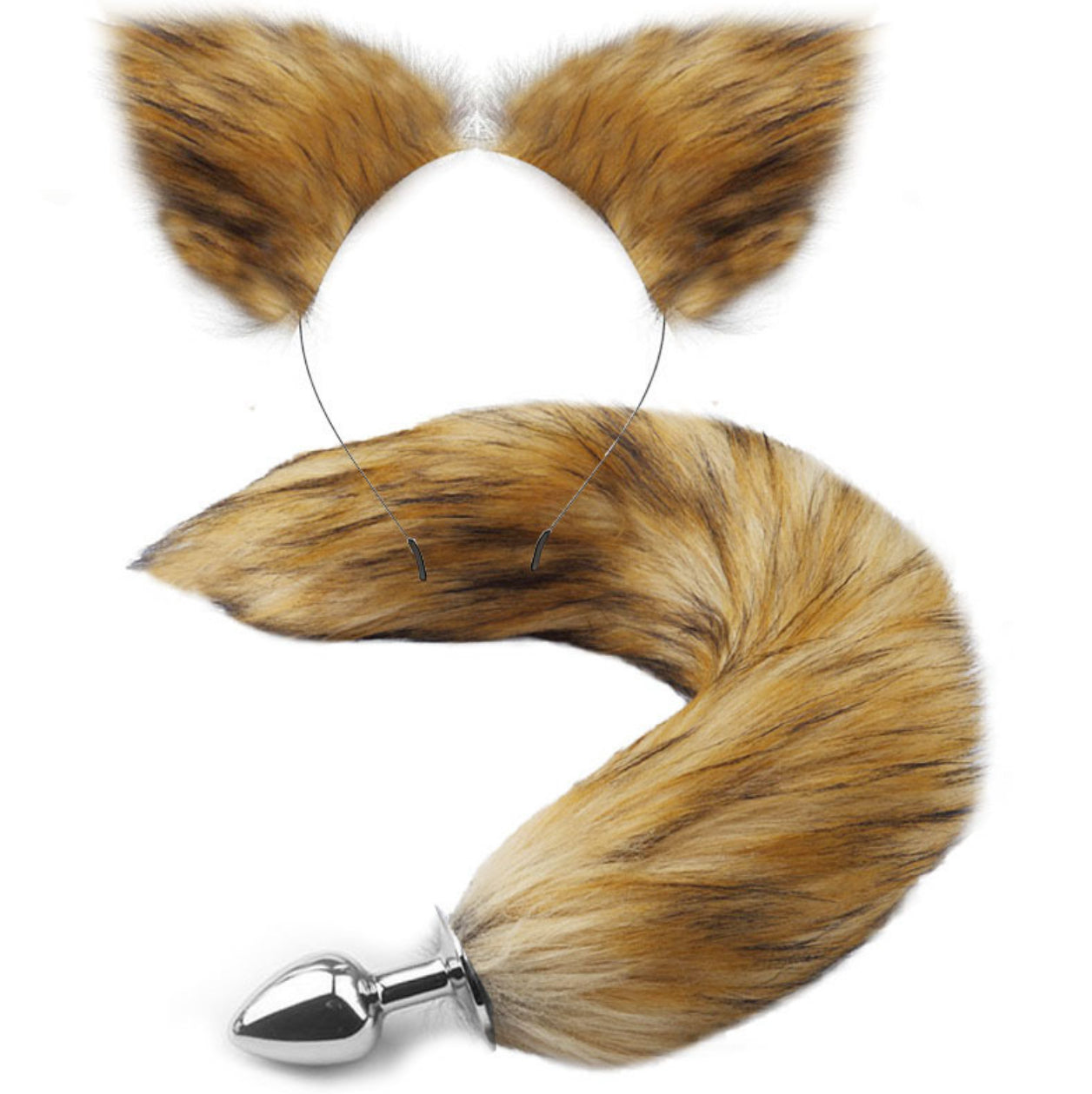Sexy Fox Ears & Tail Butt Plug