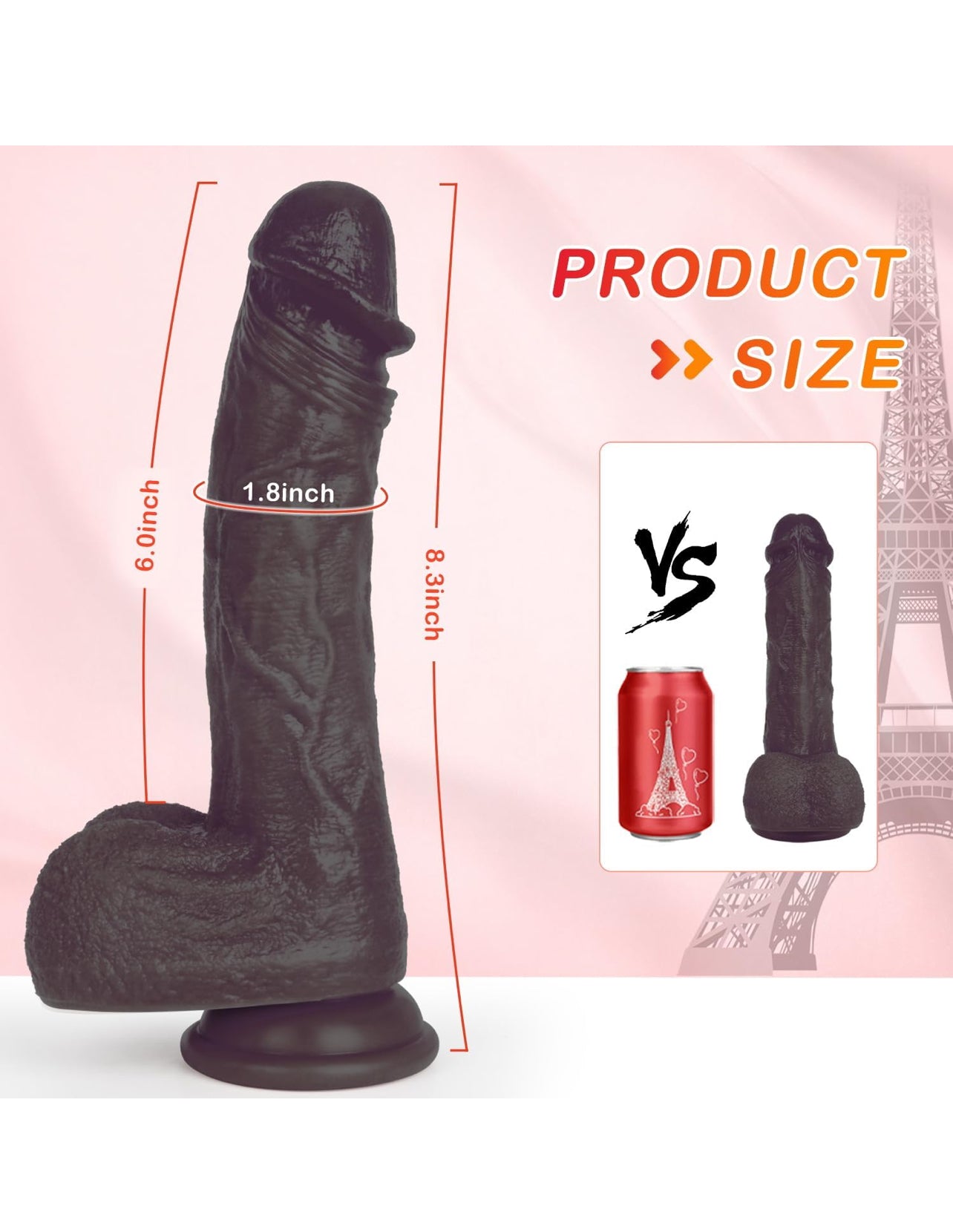 Realistic Dildo W/ Remote Control - #003