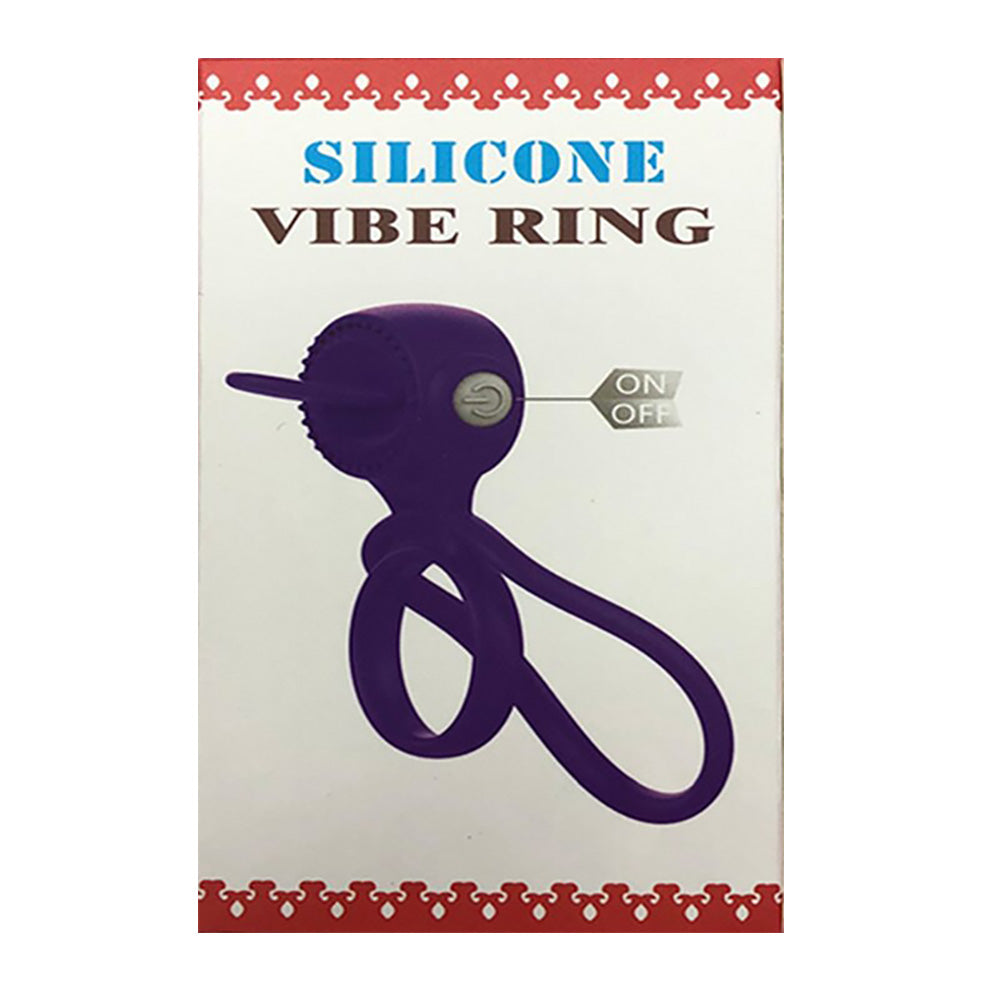 Male Silicone Vibe Cock Ring