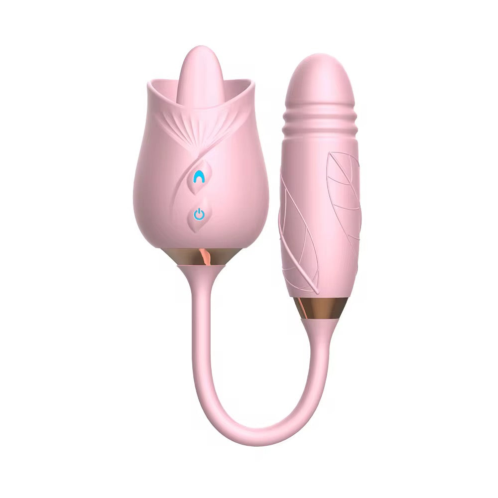 Rose Toy Tongue With Extension