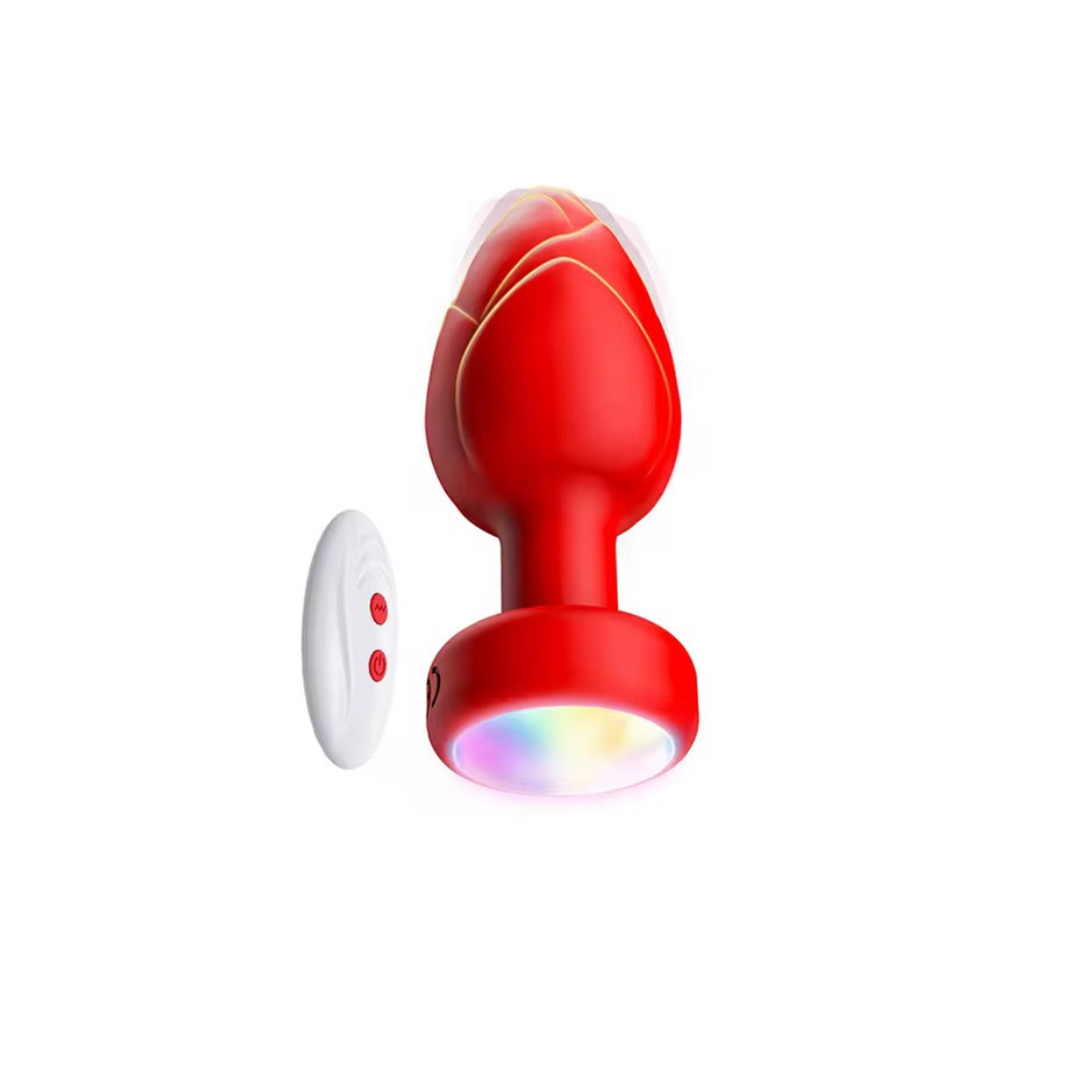LED Vibrating Anal Plug -#002