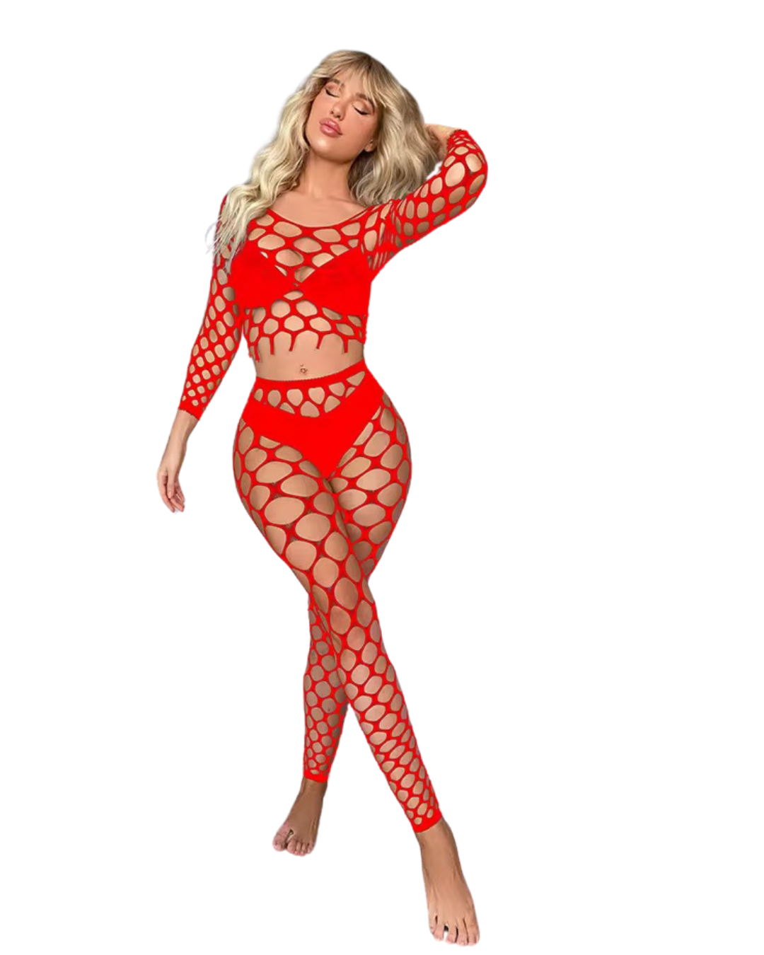 Fishnet (2)Two Piece -#008