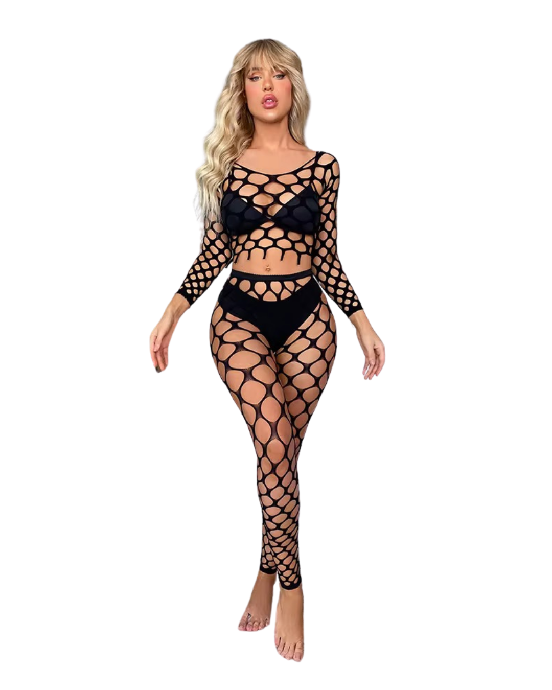 Fishnet (2)Two Piece -#008