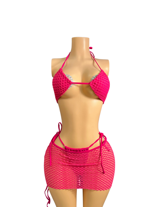 3 Piece Swimsuit Set - 001