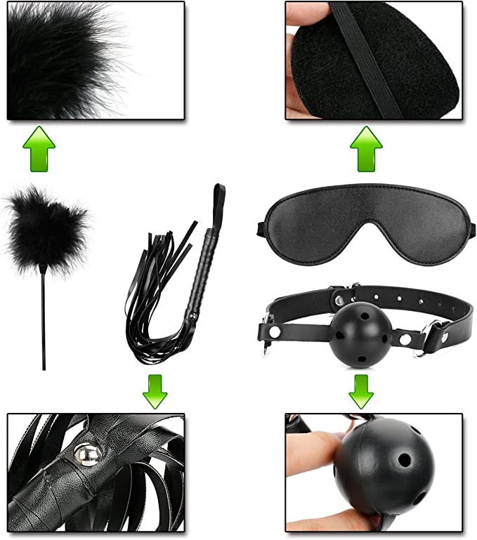Kit Bondage - Juego de amor de 10 piezas