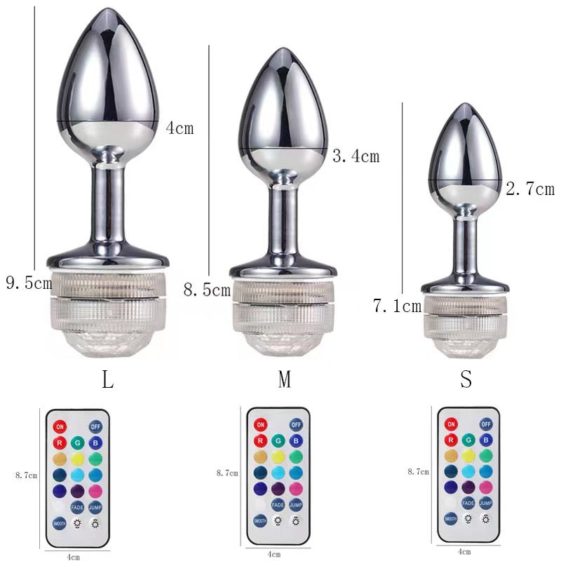 LED anal plug