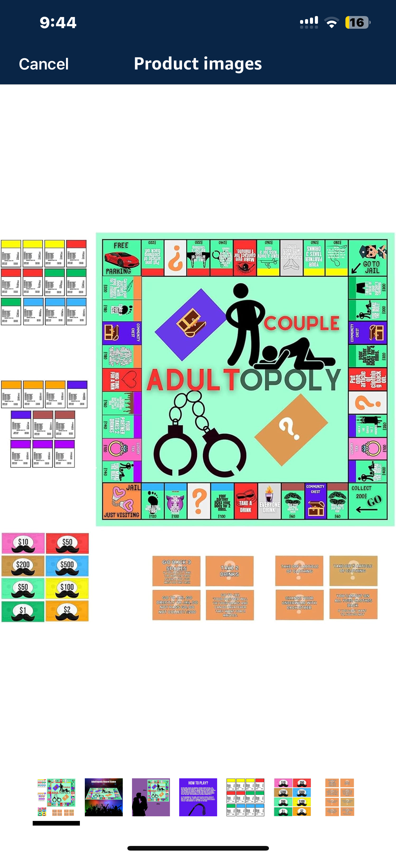 Adultopoly (Adult Monopoly)