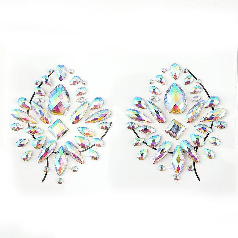 Rhinestone Nipple Covers 001