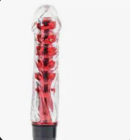 Small Light Head Vibrating Dildo