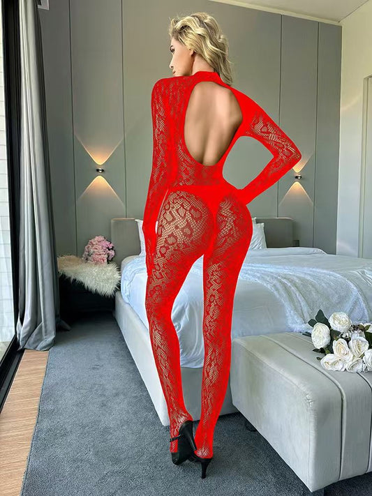 Lace Bodysuit -#001