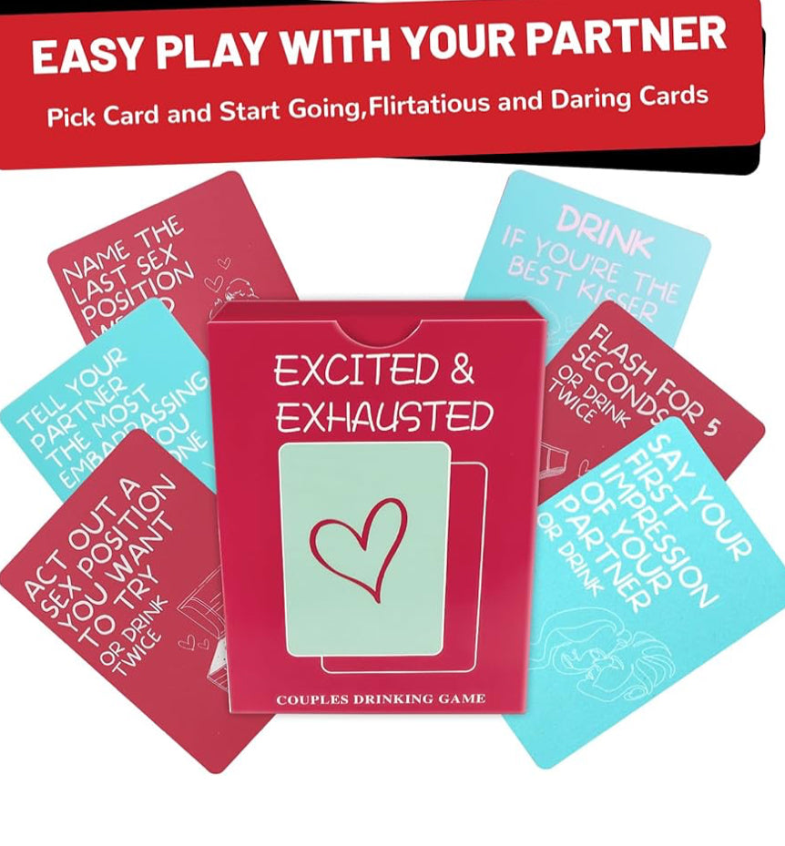 Excited & Exhausted Card Game