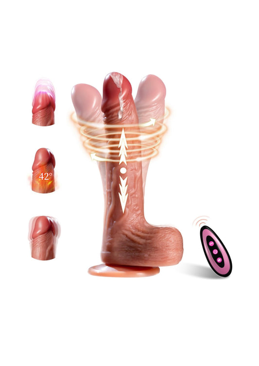 Realistic Dildo W/ Remote Control - #001