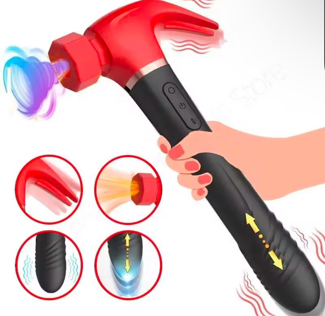 Women’s hammer vibrator