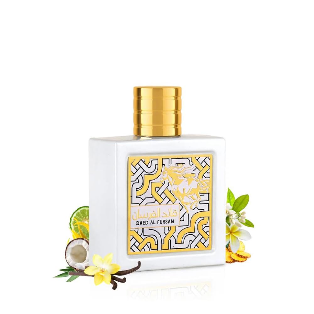 Lattafa Qaed Al Fursan Unlimited Eau de Parfum Spray for Unisex, 3.04 Ounce