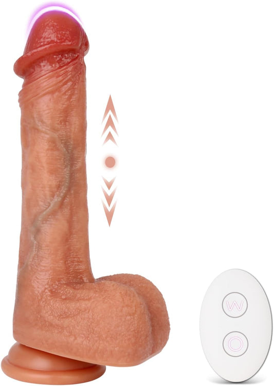 Very Realistic Dildo W/ Remote Control - #002