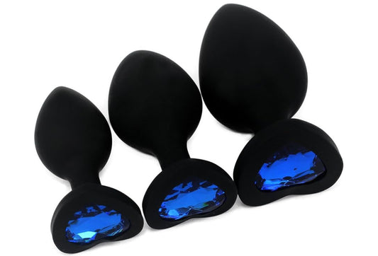 Silicone Heart Shaped Butt Plug