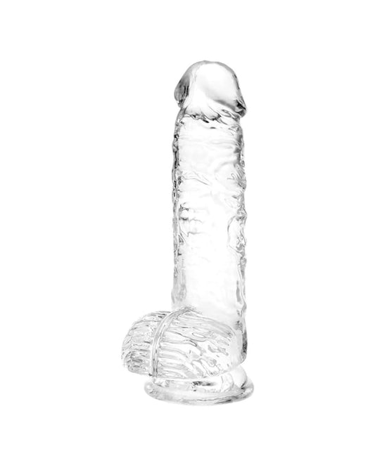 6" transparent Clear Dildo