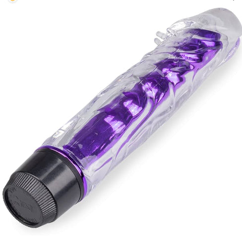 Small Light Head Vibrating Dildo