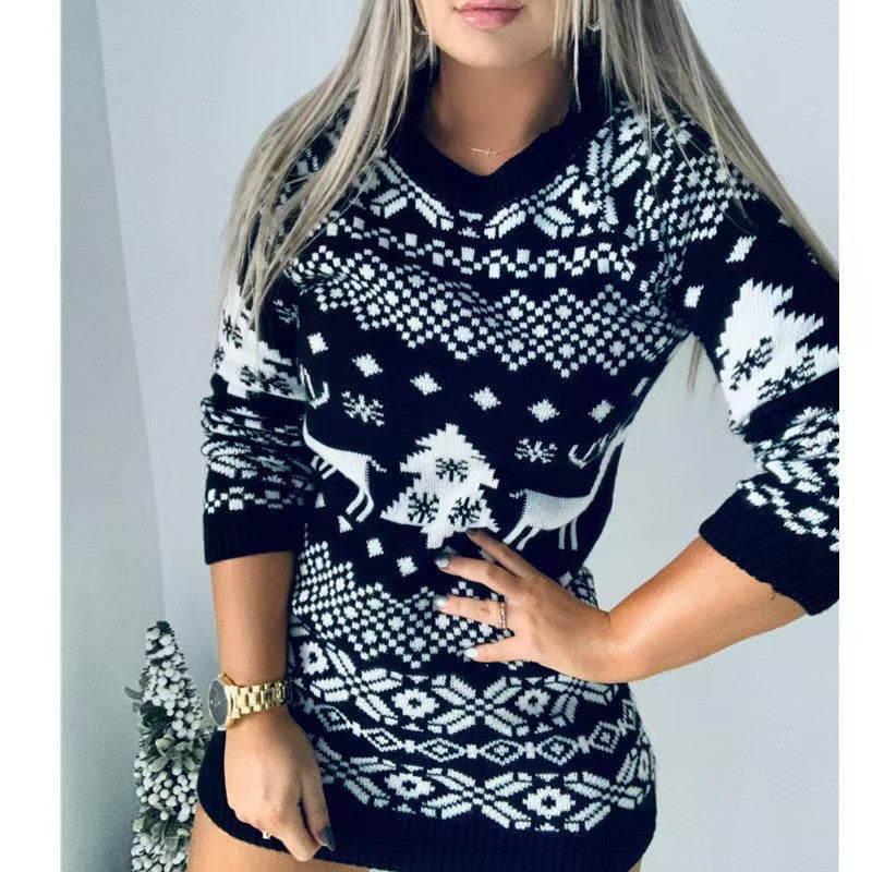 Christmas Long sleeve dress  #CM051