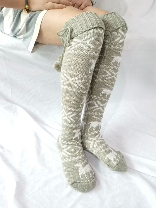 Christmas Long socks  #CM044